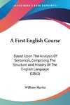 A First English Course