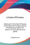 A Series Of Letters