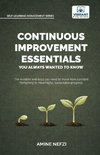Continuous Improvement Essentials You Always Wanted to Know