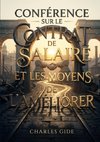 Conférence sur le contrat de salaire et les moyens de l'améliorer