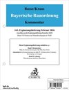 Bayerische Bauordnung  161. Ergänzungslieferung