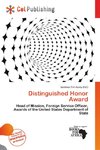 Distinguished Honor Award