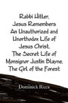 Rabbi Hitler, Jesus Remembers an Unauthorized and Unorthodox Life of Jesus Christ, the Secret Life of Monsignor Justin Blayne, the Girl of the Forest