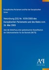 Verordnung (EG) Nr. 1059/2003 des Europäischen Parlaments und des Rates vom 26. Mai 2003