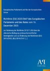 Richtlinie (EU) 2025/2647 des Europäischen Parlaments und des Rates vom 16. Dezember 2025