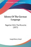 Idioms Of The German Language