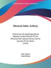 Memoir John Aubrey