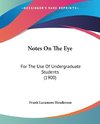 Notes On The Eye