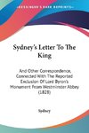 Sydney's Letter To The King