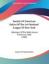 Society Of American Fakirs Of The Art Students' League Of New York