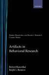 Artifacts in Behavioral Research
