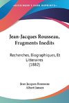 Jean-Jacques Rousseau, Fragments Inedits