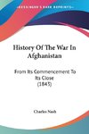 History Of The War In Afghanistan