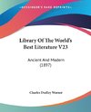 Library Of The World's Best Literature V23