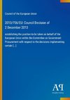 2013/756/EU: Council Decision of 2 December 2013