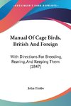 Manual Of Cage Birds, British And Foreign