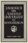 Jahrbuch der Albertus-Universität zu Königsberg/Pr.