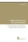Hegels Bestimmung des Naturschönen