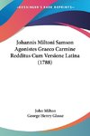 Johannis Miltoni Samson Agonistes Graeco Carmine Redditus Cum Versione Latina (1788)