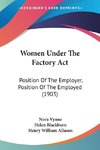 Women Under The Factory Act