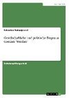 Gesellschaftliche und politische Fragen in Goethes 'Werther'
