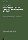 Anwendung auf das Französische