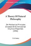 A Theory Of Natural Philosophy
