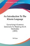 An Introduction To The Khasia Language