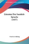 Literatur Der Sanskrit-Sprache (1837)