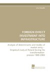 FOREIGN DIRECT INVESTMENT INTO INFRASTRUCTURE