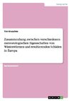 Zusammenhang zwischen verschiedenen meteorologischen Eigenschaften von Winterstürmen und resultierenden Schäden in Europa