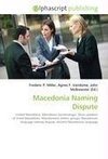 Macedonia Naming Dispute