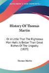 History Of Thomas Martin