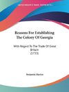 Reasons For Establishing The Colony Of Georgia