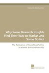 Why Some Research Insights Find Their Way to Market and Some Do Not
