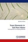 Trace Elements in  Soil Pore Water