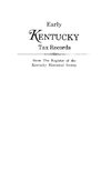Early Kentucky Tax Records