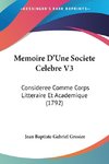 Memoire D'Une Societe Celebre V3