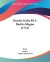 Omelie Scelte Di S. Basilio Magno (1732)