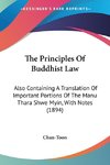 The Principles Of Buddhist Law