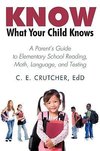 Know What Your Child Knows