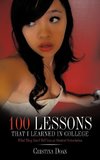 100 Lessons That I Learned in College