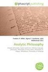 Analytic Philosophy