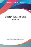 Mysterious Mr. Sabin (1917)