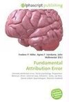 Fundamental Attribution Error