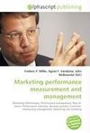Marketing performance measurement and management