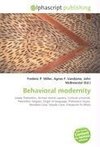 Behavioral modernity