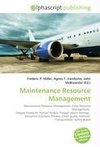 Maintenance Resource Management