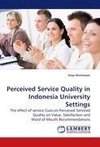 Perceived Service Quality in Indonesia University Settings