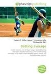 Batting average